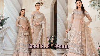 New luxury Maria b fancy dress designing Ideas|  cutting and stitching ideas | hit code #ideas