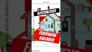  Feuerwehr-Kalender  #feuerwehr #kalender #feuerwehrschule