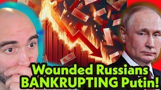 Report: 500k Wounded CRASHING Putin's Economy!