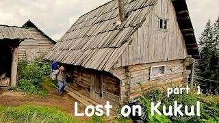 "Lost on Kukul". I found an abandoned house in the mountain and began to live in it alone. Ukraine.