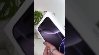 Unbox the new iPhone 16 Pro Max in Black Titanium with me #iphone16promax #iphoneunboxing