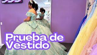 Pruebas de Vestido de Quinceañera en Lucy Franco Denver