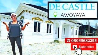 Tour of DE-CASTLE ESTATE, AWOYAYA, LEKKI LAGOS