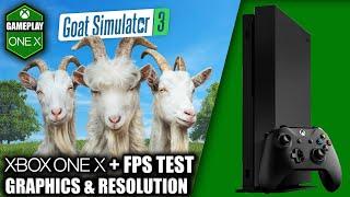 Goat Simulator 3 - Xbox One X Gameplay + FPS Test