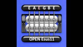 Perfect Guitar Tuner (Open Esus11 = E A E G B E)