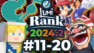 Top 50 Smash Ultimate Players: LumiRank 2024.2 #11-20