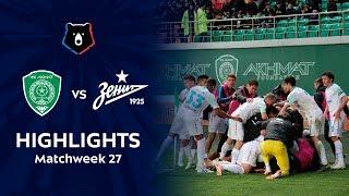 Highlights Akhmat vs Zenit (1-1) | RPL 2018/19