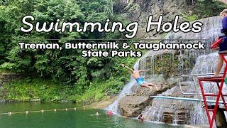 The Best Swimming Holes of Ithaca NY: Treman, Buttermilk & Taughannock State Parks