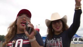 Football fans unite with the Beyhive as Beyoncé lights up halftime show in Texans-Ravens game