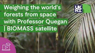 Weighing the world's forests from space with Professor Shaun Quegan | BIOMASS satellite