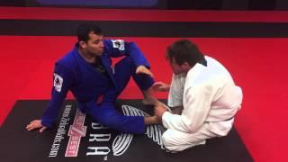 Loop Choke from Guard - Rodrigo Carvalho AKXE BJJ USA