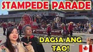 DINAGSA NG MGA TAO | STAMPEDE PARADE IN CALGARY | BUHAY CANADA