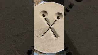 X型梳 解压式金属沙型浇筑#手艺人#Decompression type#Sand casting#artisan