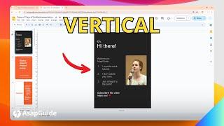 How to Make Google Slides Portrait Quickly