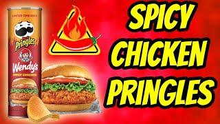 Wendy's Spicy Chicken Pringles Review