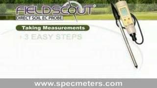 FieldScout Direct Soil EC Meter - Turf Demo