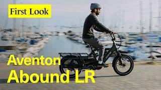 Aventon's Newest Cargo E-bike. The Abound LR #aventon #ebike