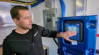 Graco E30 Spray Foam Rig - Quick Run Through of Startup & Shutdown
