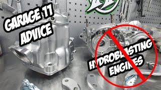 Garage 11 Advice - Don't hydroblast your two stroke or four stroke engines complete!