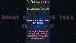 Message from  the stars - What do stars tell of today | 6-2-2022 #shorts