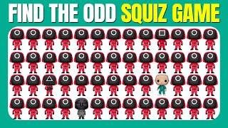 Find the ODD One Out - Squid Game 2 2️⃣️ | 40 Levels | Easy, Medium, Hard | Quizzer Odin