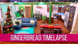 Epic Gingerbread House Timelapse - Based on real architectural plans!