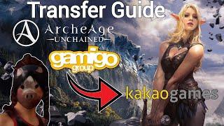 Quick and Simple ArcheAge Unchained Account Transfer Guide with Sharon!