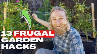 13 CHEAP or FREE Vegetable Garden Ideas to Grow More Food for Less Money