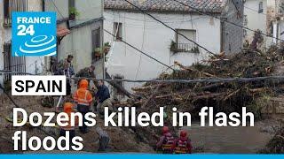 Dozens killed as heavy rains, flash floods slam Spain • FRANCE 24 English