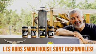 Grosse Nouveauté: Les rubs Smokehouse de Chef Rohan sont disponibles !