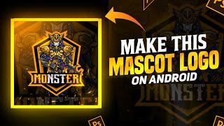 How To Make Pubg  Pharaoh X Suit Mascot Logo Tutorial On Android || Gaming logo On android-Bgmi Logo