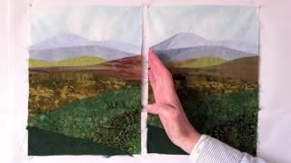 Landscape Quilts - Design - Expressing Different Kinds of Light in the Landscape