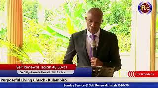 Pastor David Ssekaboga - Purposeful Living Church Kulambiro