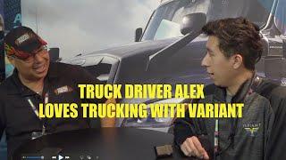 Alex The Trucking Guy on Variant Trucking's Ambassador Program