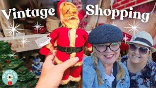 Small Town Antique Shop With Me: Seeking Vintage Christmas