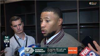 Saquon Barkley sends warning to Jayden Daniels & Commanders after Eagles beat Cowboys 34-6 in Wk 10