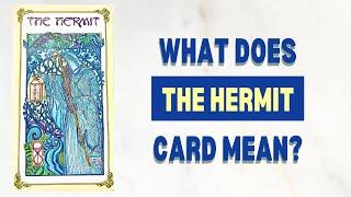 LEARNING TAROT - No. 9 The Hermit Card Meanings