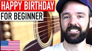 Happy Birthday - Guitar Tutorial for Beginner