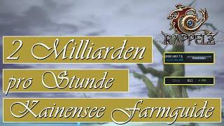 2 kkk pro Stunde in Rappelz machen!  // Kainensee Farmguide // 1000 + Luck - full Equipment Guide!