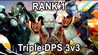 BFA Best Triple DPS 3v3 Arena Ret Rogue Shadow Priest Savix ft. Sensus Anboni