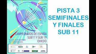 CAMPEONATO DE ESPAÑA SUB-11 PISTA 3 SEMIFINALES Y FINALES