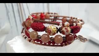 Memory Wire Bracelet Tutorial Using Bargain Bead Box Jan 2022 Products!