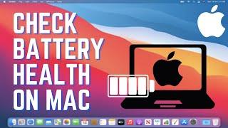 How to Check Battery Health of Your MacBook | How to check MacBook battery health