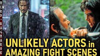 WIMPY ACTORS who Stomped Ass in FIGHT SCENES (Top 10)