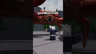 goodbye crab  #saitamabattlegrounds #thestrongestbattlegrounds #tsb #update #roblox #viral
