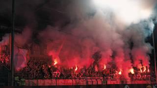 OFC-Pyroshow in Mainz - Atemberaubende Stimmung! (FSV Mainz II -Kickers Offenbach)