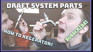 How to Build a Home Kegerator 3 -  Faucets & Draft System Parts