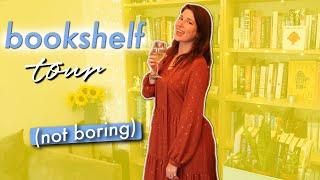 A bookshelf tour that isn't boring | Drinking By My Shelf