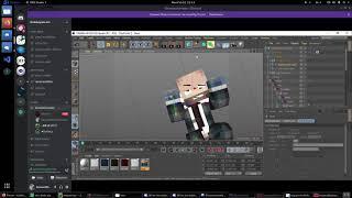 Cinema 4D Minecraft Karakteri - Troll Discord Muhabbeti (Koddunyam Special) Part1