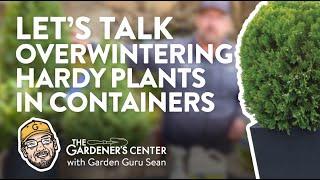 Let's Talk Overwintering Hardy Plants in Containers ️ Garden Guru Sean at The Gardener's Center